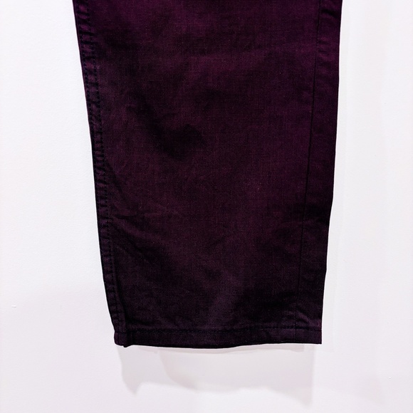 SIMONS Burgundy straight leg pants - Picture 9 of 10